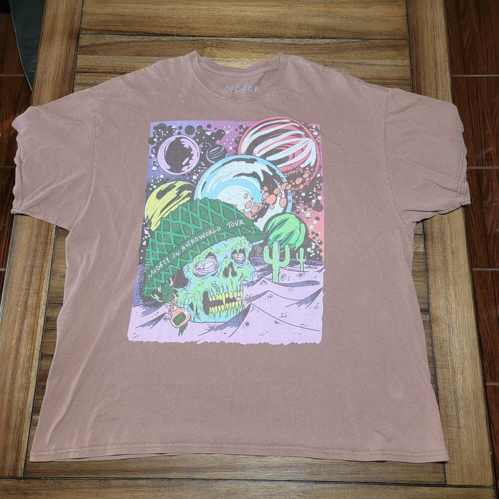 Travis Scott x Sheck Wes MudBoy Astroworld Tour Tee - Size 2XL